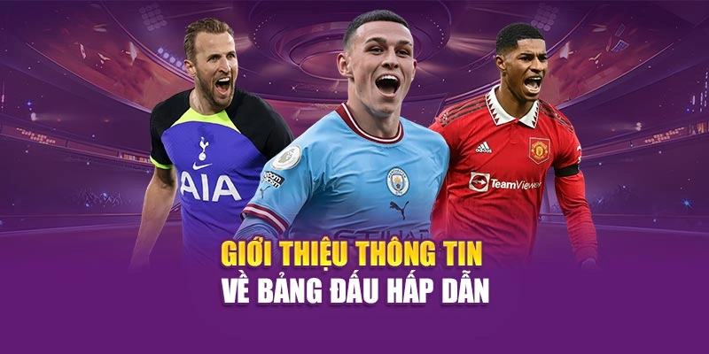 Giới thiệu thông tin về bảng đấu hấp dẫn